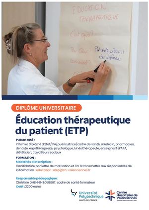 Présentation : Diplôme Universitaire ETP