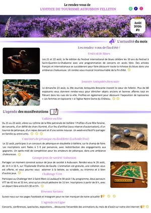 Newsletter 2026 - Août #2