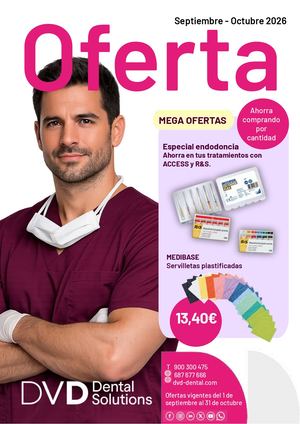 Oferta Septiembre - Octubre 2026 Dvd