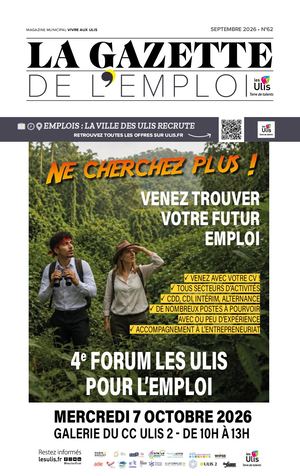 GAZETTE EMPLOI 62 SEPTEMBRE 2026
