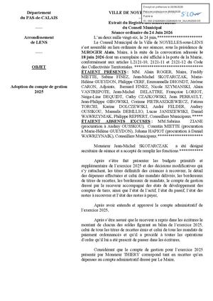 Adoption Compte Gestion 2025