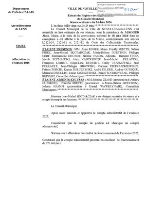 Affectation Resultats 2025