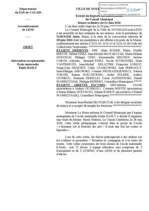 Subvention Exceptionnelle Balsy 2026