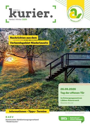 KAEV Kurier Herbst/Winter 2026