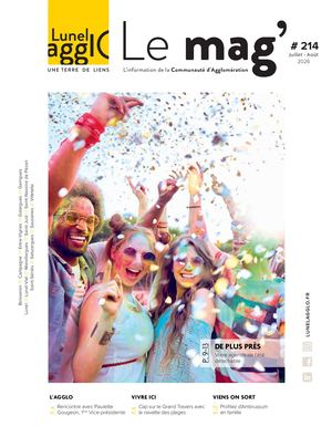 Le mag' Lunel Agglo | N° 215 -septembre et octobre 2026