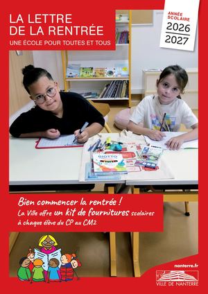 La lettre de la rentrée 2026/2027