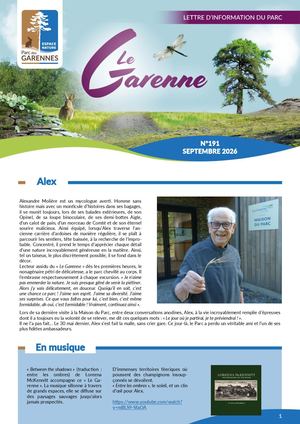 Le Garenne n°191 Septembre 2026