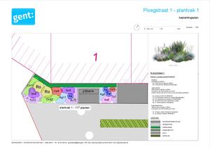 20260306 PL Ploegstraat Gedetailleerd Beplantingsplan 1 Overzichtsplan A0