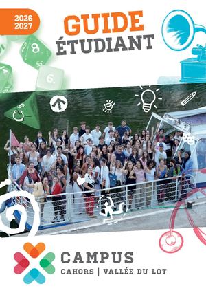 Guide Etudiant 2026 27