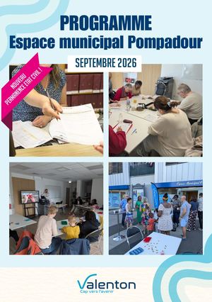Programme Espace municipal Pompadour - SEPTEMBRE 2026