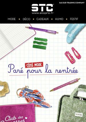 STC - 2026 - Semaine 36#1 - Côté Mode : paré pour la rentrée