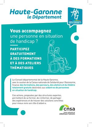Programme de formations pour les aidants