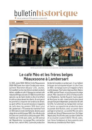 Bulletin Historique N°58