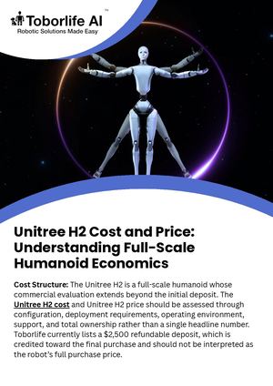 Unitree H2 Cost and Price: Understanding Full-Scale Humanoid Economics