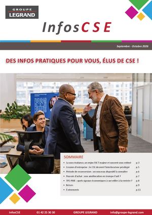 InfosCSE - Newsletter Sept-Oct2026