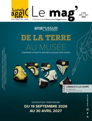 Le mag' Lunel Agglo | N°215 - septembre et octobre 2026