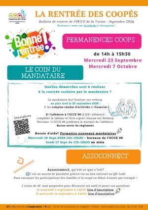La Rentrée Des Coopés Septembre 2026 (2)