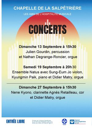 Affiche Les Amis De L'hospitalite Musicale 2ème Version
