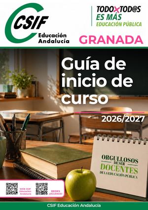 REVISTA DE INICIO DE CURSO GRANADA
