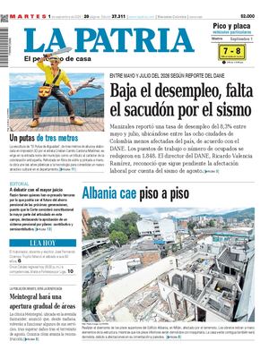 Portada 1 de septiembre del 2026