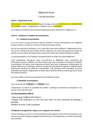 03 Règlement 1 An De Nourriture Pour Animaux A Gagner Copie