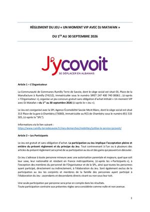 Règlement Du Jeu Concours Vf