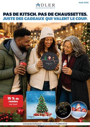 Catalogue France Noël 2026 Adler B