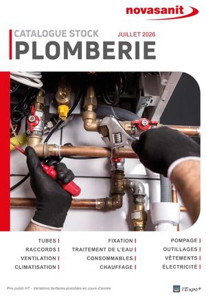 Catalogue PLOMBERIE 2026 NOVASANIT