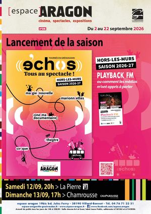 Programme Aragon 2 au 22 septembre