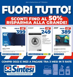 Volantino Elettrosintesi Settembre 2026