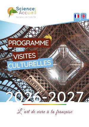 Science Accueil Visites Culturelles 2026 27