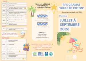 Programme juillet à sept Rpe Cauvaldor Gramat