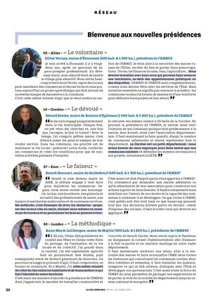 N438 Nouvelles Présidences D'AMR