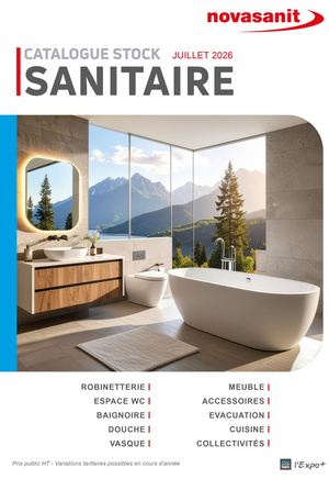 Catalogue SANITAIRE 2026 NOVASANIT