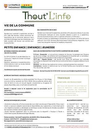 Mensuel Septembre 2026 Numero 4