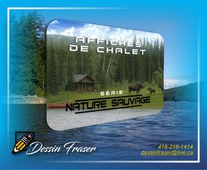 Affiches De Chalet Nature Sauvage