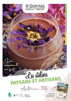 Ateliers Paysans Artisans Automne 2026