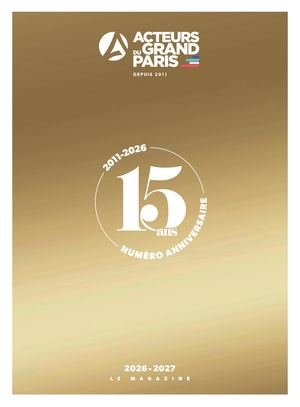 8ème édition du Magazine des Acteurs du Grand Paris