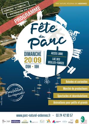 Programme Fête du Parc 20/09/2026