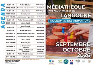 Programme Sept Oct