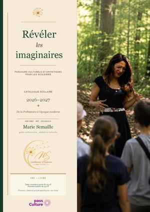 Révéler les imaginaires 2026-2027 | Parcours scolaires et EAC en Bretagne | Marie Semaille