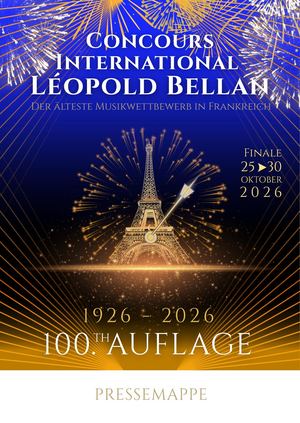 100 Auflage Concours Bellan Musikwettbewerb 2026
