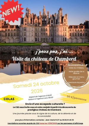 Visite Du Chateau De Chambord