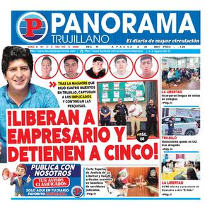 2026 09 01 Diario Panorama Trujillano