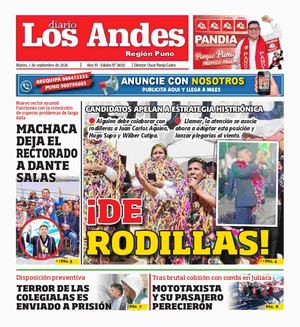 2026 09 01 Diario Los Andes Puno