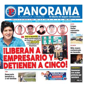 2026 09 01 Diario Panorama Cajamarquino