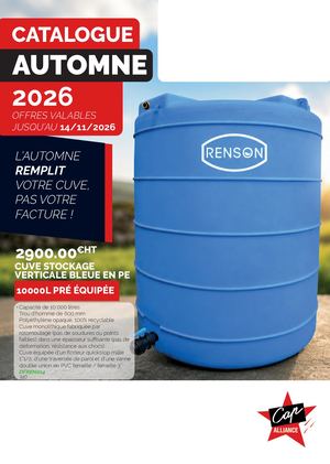 Cap 2026 Guide Magasin Automne Complet