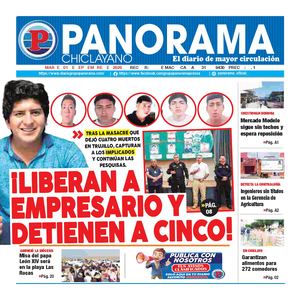 2026 09 01 Diario Panorama Chiclayano