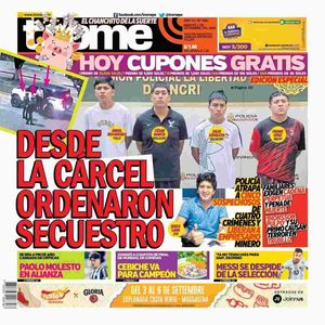 2026 09 01 Diario Trome
