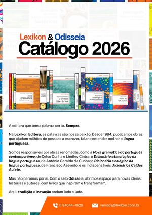 Catálogo Lexikon P1 - 2026